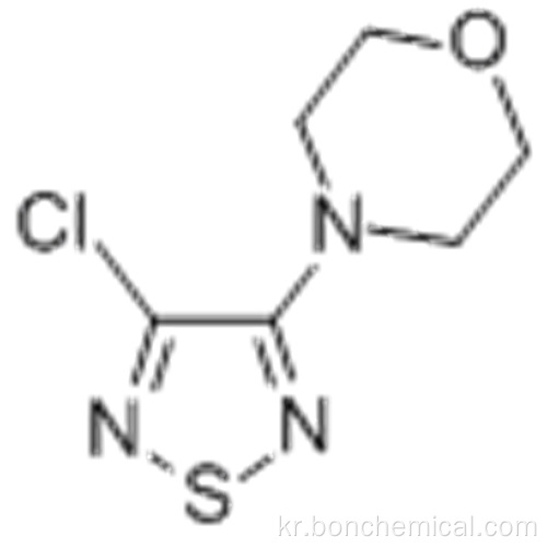 3- 클로로 -4- 모르 폴리 노 -1,2,5- 티아 디아 졸 CAS 30165-96-9